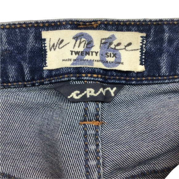 We The Free Denim Button-fly Shorts - Picture 6 of 9